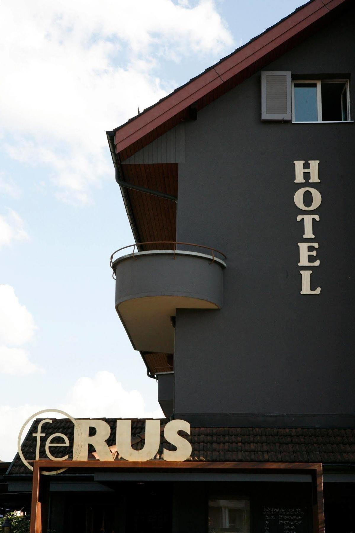 Ferus Hotel Rothenburg Exterior foto
